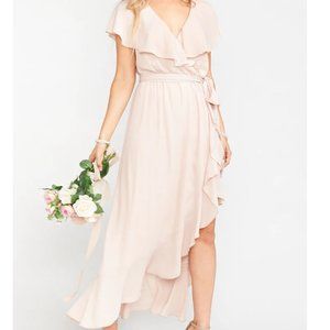 Show Me Your Mumu - Jess Ruffle Midi Dress in Medium